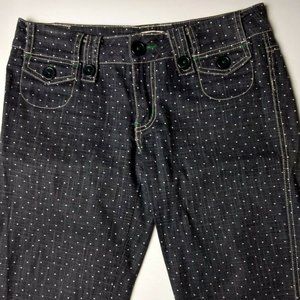 Bepop Juniors Denim Polka Dot Shorts Size 7 R202-205